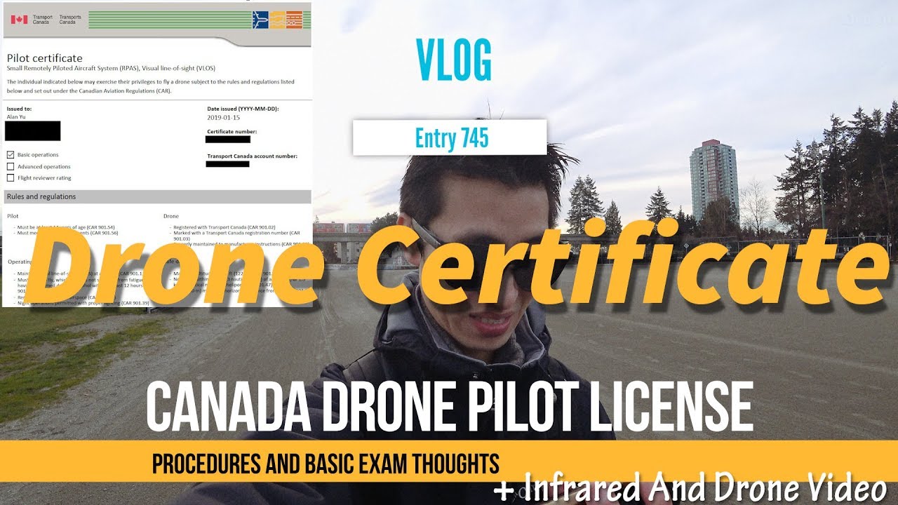 Drone pilot license canada